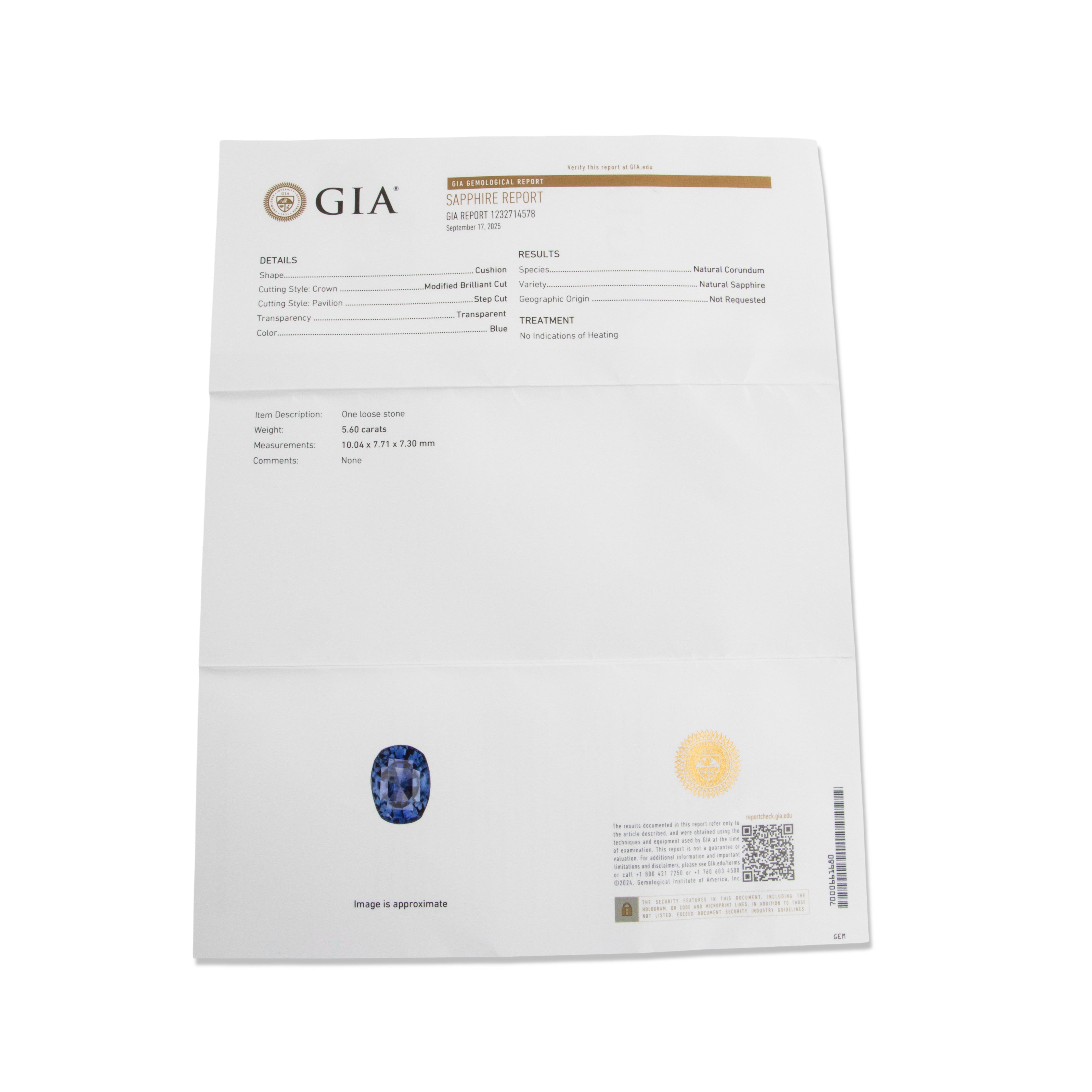 Vintage 18k White Gold 5.6ct Sapphire .565cttw Diamond Sublime Wave Ring - detail view #2