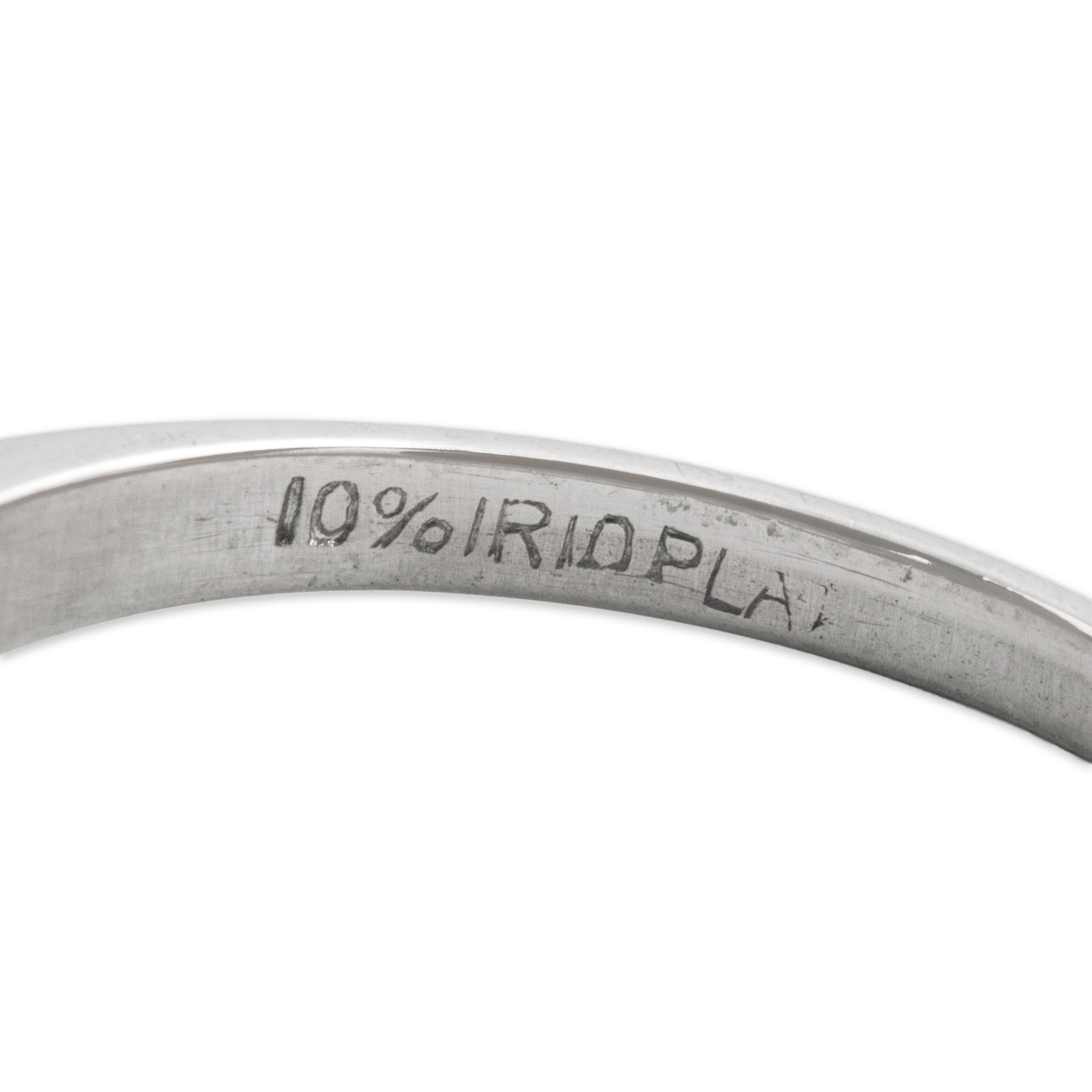 Antique Platinum 1.609cttw Old Mine Diamond Fantastic Tapered Shoulder Ring - Hallmark view