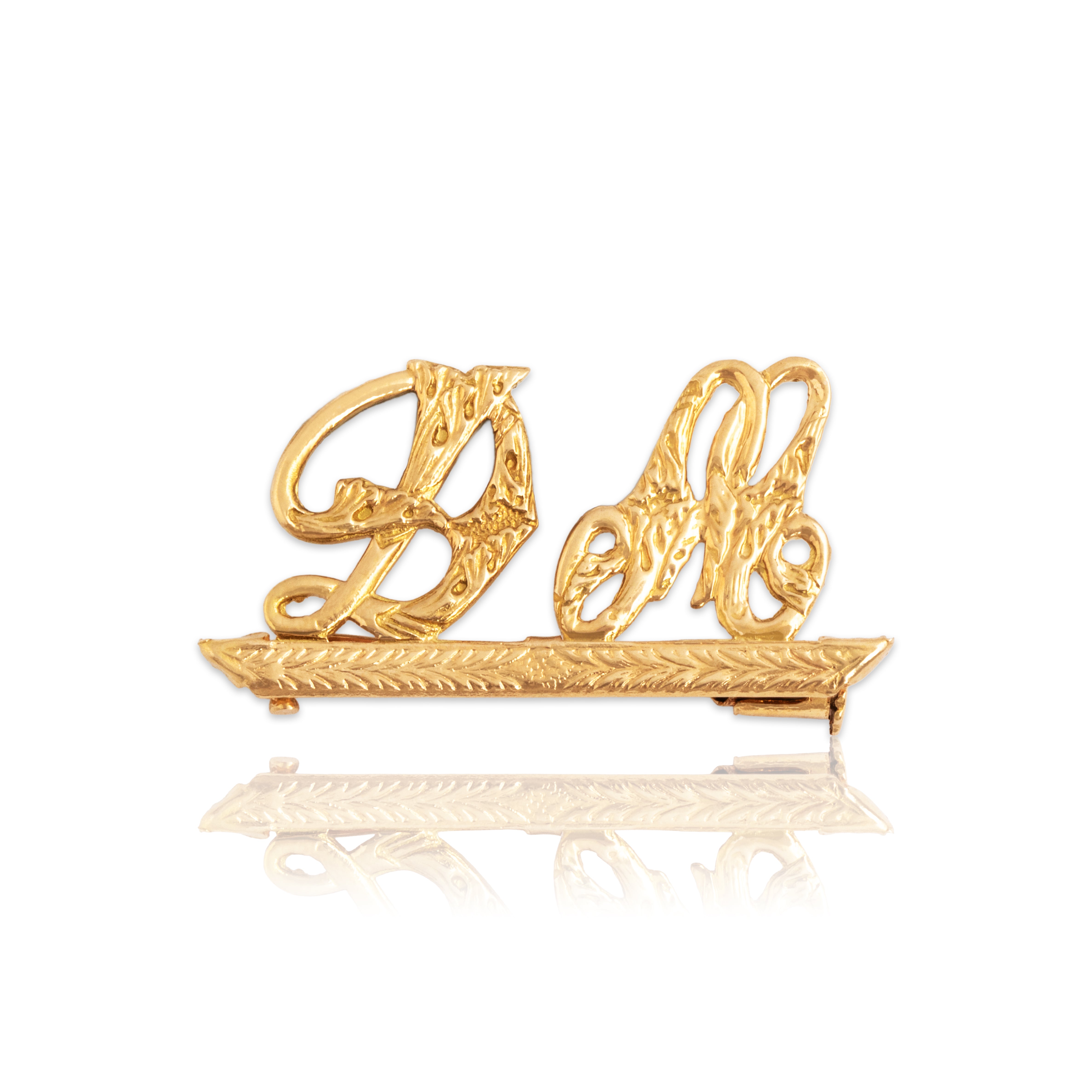 Vintage Victorian Italian 18k Rosy Yellow Gold 