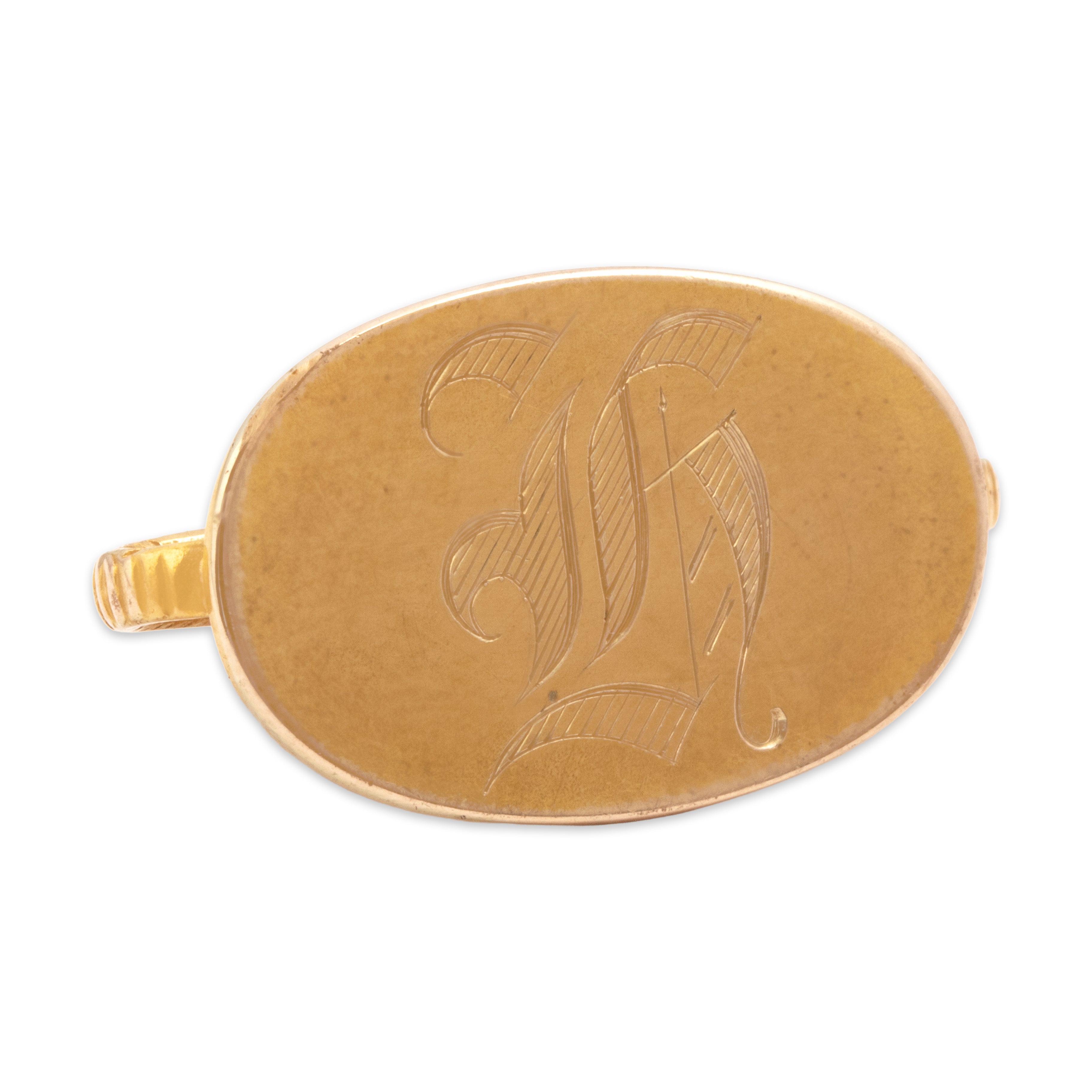 Antique Victorian 14k Yellow Gold Fantastic Figural Mystical Winged Dragon Fob Charm / Pendant - Hallmark view