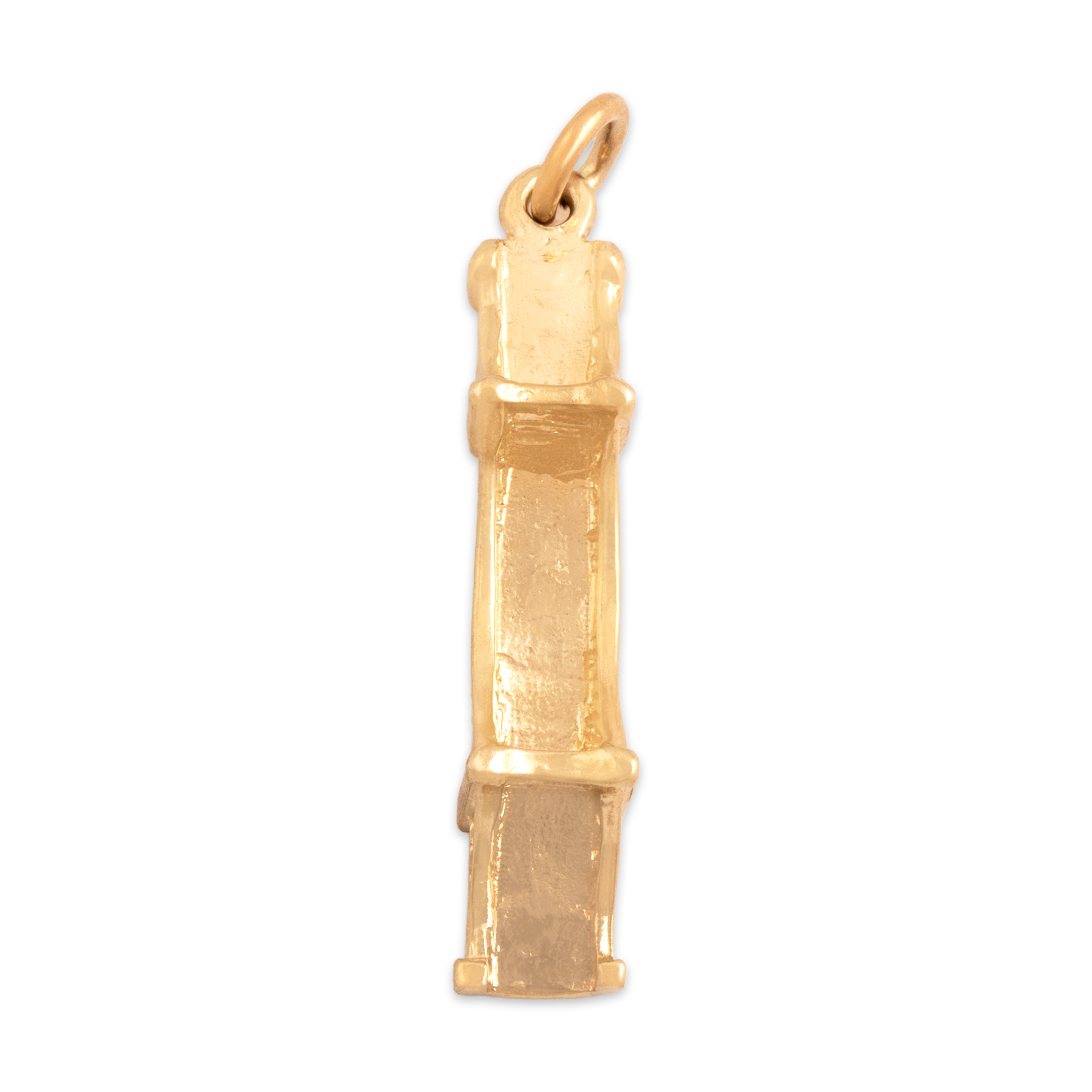 Vintage 14k Yellow Gold Dimensional Golden Gate Bridge Charm / Pendant - detail view #1