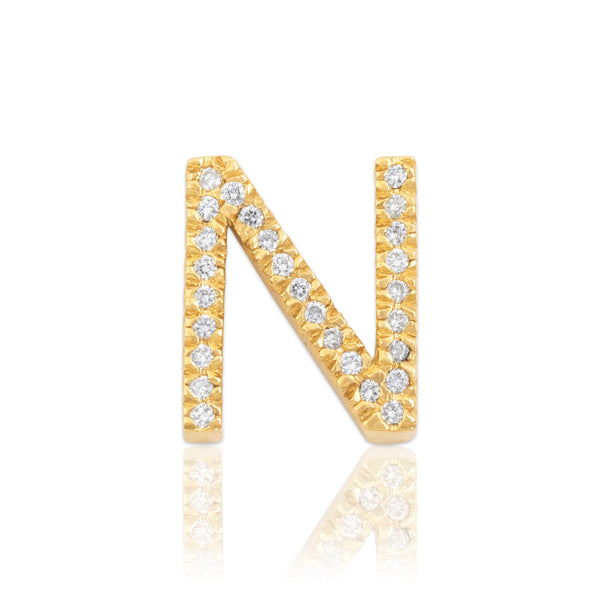 Estate 14k Yellow Gold Diamond Sparkly 