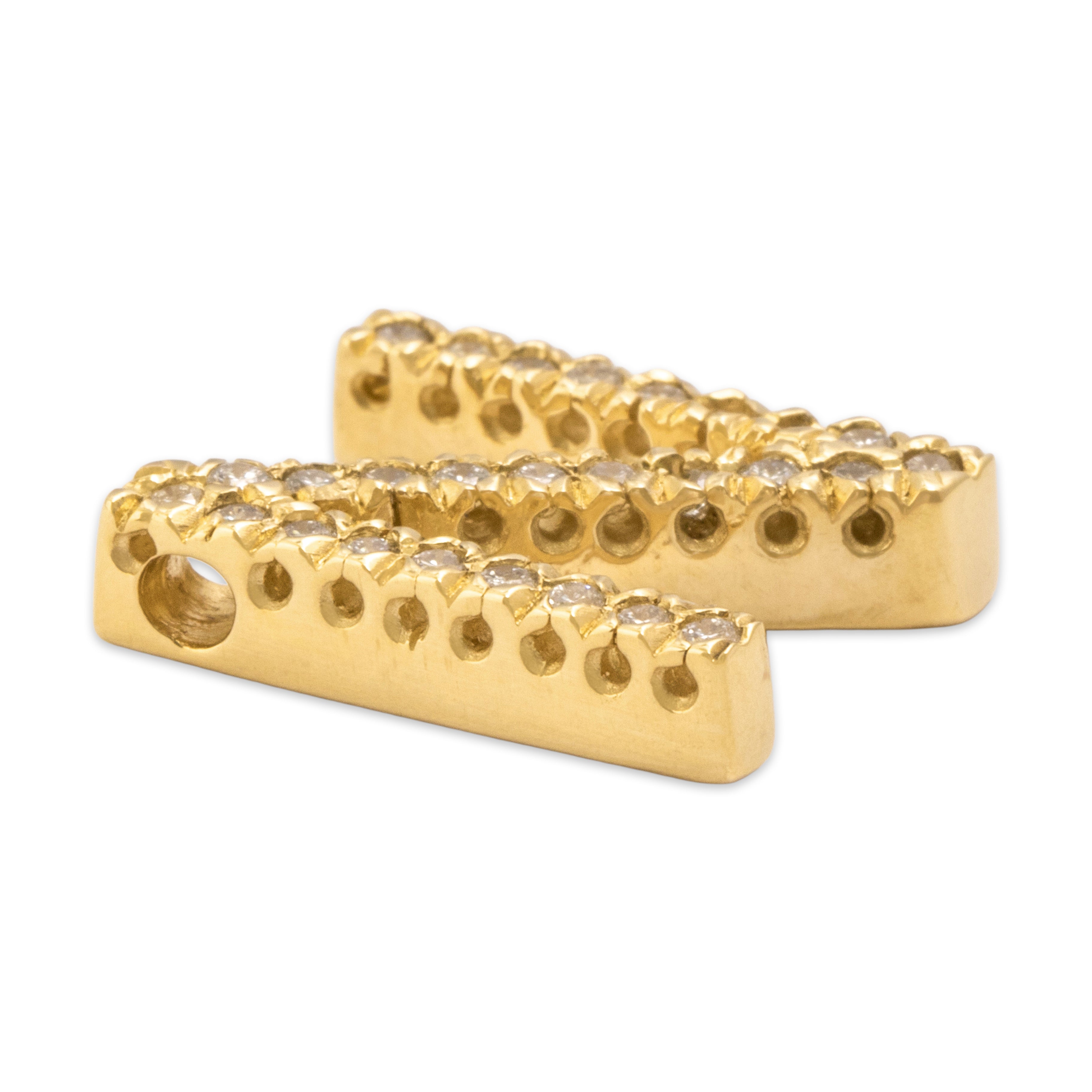 Estate 14k Yellow Gold Diamond Sparkly 