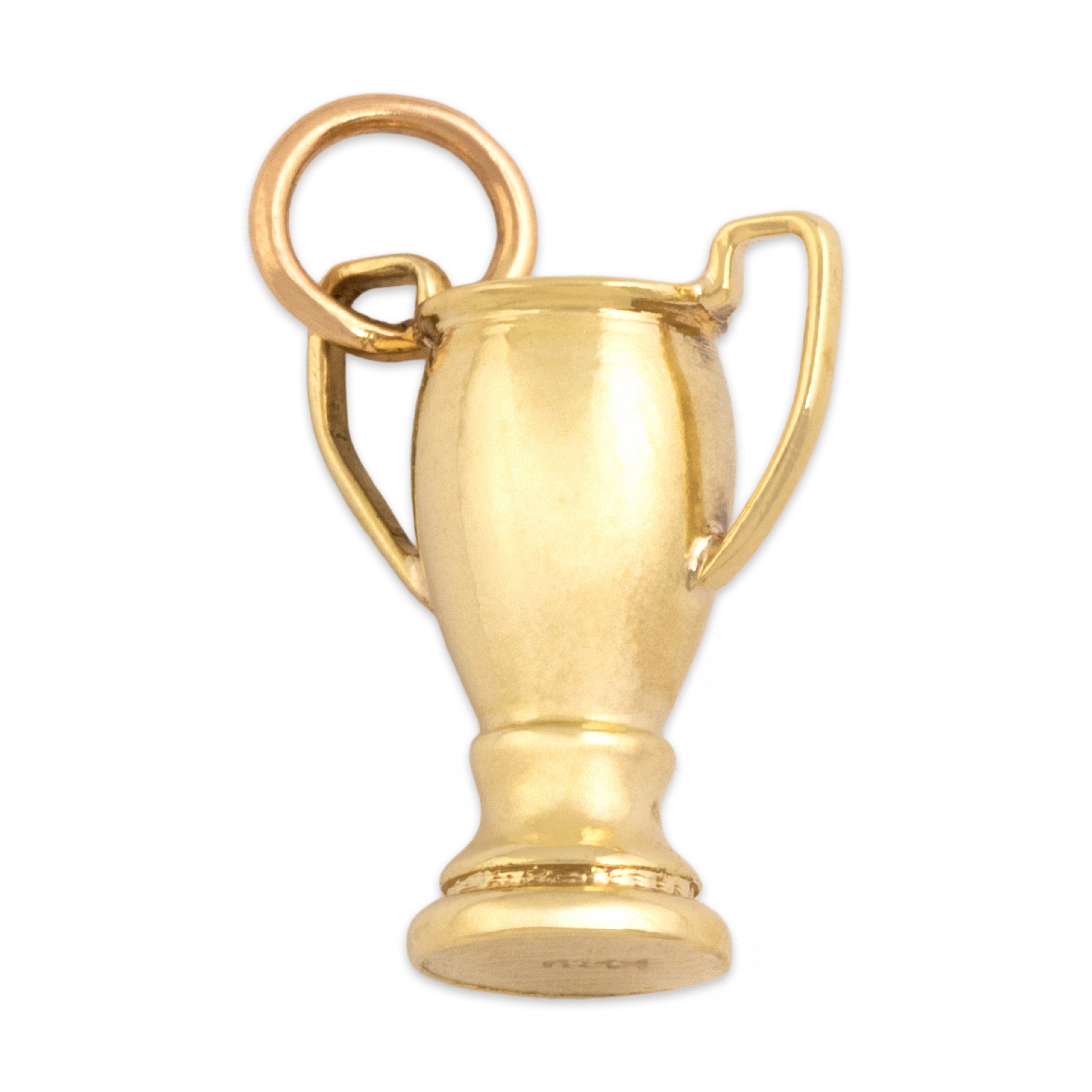 Vintage Sloan & Co. 14k Yellow Gold Champion's Trophy Charm / Pendant - Overall view