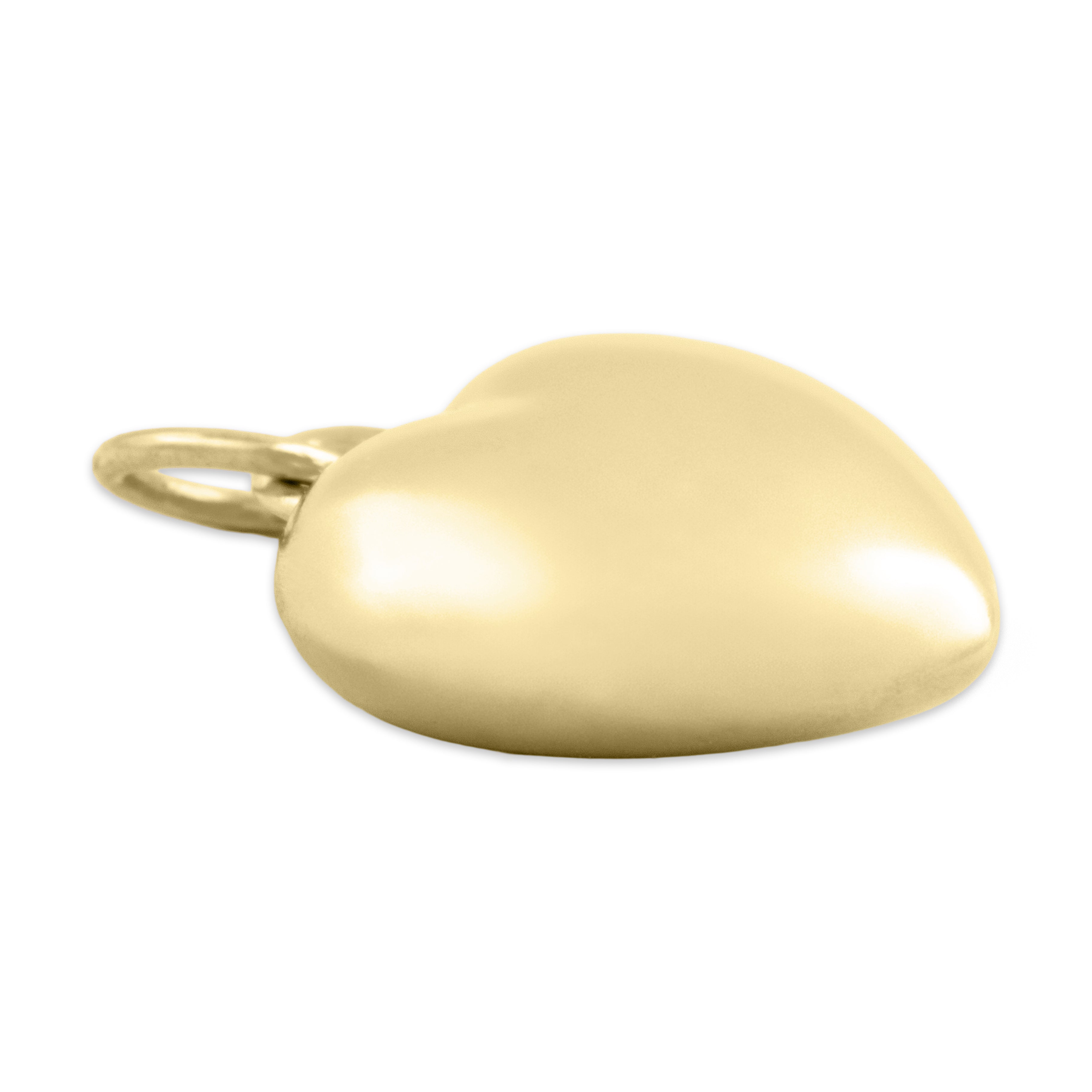 Vintage Small 14k Yellow Gold Adorable Heart Charm / Pendant
