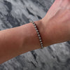 Vintage 18k White Gold 1.482cttw Diamond Timeless Link Tennis Bracelet  - Video showing the piece