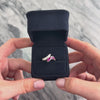 Vintage Platinum .66cttw Ruby .52cttw Diamond Superb Sparkling Bypass Ring - Video showing the piece
