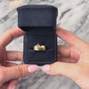 Vintage 14k Yellow Gold 1.03ct Champagne Diamond Dazzling Solitaire Ring 9.00