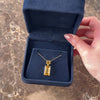 Vintage 14k Yellow Gold 8.77cttw Citrine Saturated Honey Dangle Pendant - Video showing the piece