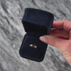 Vintage 14k Yellow Gold Ruby .42cttw Diamond Stunning Trio Ring - Video showing the piece