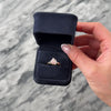 Vintage 14k Yellow Gold 1.8ct Morganite Modern Tall Checkerboard Ring - Video showing the piece
