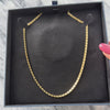 Vintage 14k Yellow Gold Mini Heart Link Necklace - Video showing the piece