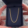 Vintage Italian 14k Yellow Gold Sleek Flat Snail Link 2.8mm (At Chain) Chain - Video showing the piece