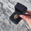 Vintage Large 14k Yellow Gold 1.27cttw Ruby 1cttw Diamond Ring - Video showing the piece