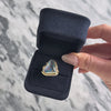 Vintage 9k Yellow Gold Opal Triplet Colorful Statement Ring - Video showing the piece