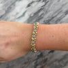 Vintage 14k Yellow & White Gold 1.25cttw Diamond Bold Knot Link Bracelet - Video showing the piece