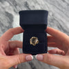Vintage 14k Yellow Gold 6.82ct Smoky Quartz Fabulous Buttercup-Set Solitaire Cocktail Ring - Video showing the piece