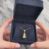Vintage Italian 14k Rosy Yellow Gold Adorable Dimensional Pagoda Pendant - Video showing the piece