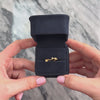 Estate 18k Yellow Gold Diamond Organic Vine Ring - Video showing the piece