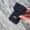 Vintage 14k Yellow Gold .67cttw Diamond Sparkling 5-Stone Marquise Ring - Video showing the piece
