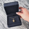 Vintage 14k Yellow Gold Adorable Articulated Baby Carriage Charm / Pendant - Video showing the piece