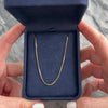 Vintage 14k Yellow Gold Classic Sleek Box 1mm Chain - Video showing the piece
