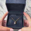 Vintage 14k Yellow Gold Delightful Articulating Toaster And Bread Pendant - Video showing the piece
