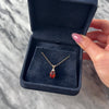 Vintage 14k Yellow Gold 1.96ct Madeira Citrine Diamond Sparkling Sunny Oval Pendant - Video showing the piece