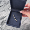 Vintage 14k White Gold .22cttw Diamond Celestial Moon & Stars Pendant - Video showing the piece