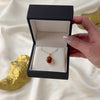 Vintage 14k Yellow Gold 6.59ct Fancy Cut Citrine Diamond Pendant - Video showing the piece