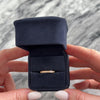 Vintage 18K Rose Gold .25cttw Channel-Set Diamond Eternity Band Ring - Video showing the piece