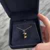 Vintage 14k Yellow Gold Articulating Roller Skate Charm / Pendant - Video showing the piece