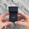 Estate 18k White Gold .55cttw Diamond Sparkle Cluster Eternity Band Ring - Video showing the piece