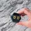 Vintage 18k Yellow Gold 4.5cttw Lemon Quartz Chic Bezel Stud Earrings - Video showing the piece