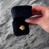 Antique Unusual 14k Yellow Gold Diamond Handcrafted Blossoming Rose Ring - Video showing the piece