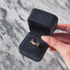 Vintage Heavy 18k Yellow Gold 8cttw Amethyst Diamond Stunning Hexagon Ring - Video showing the piece