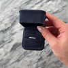 Vintage 18k White Gold Diamond Dimensional Arrow Bar Band Ring - Video showing the piece