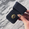 Vintage 18k Yellow Gold Stunning Enamel Rose Ring  - Video showing the piece