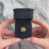 Vintage 14k Yellow Gold 1.17cttw Pearl Detailed Star Rope Ring - Video showing the piece