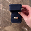 Vintage 14k Yellow & White Gold Two Tone Mechanical Spinning Band Ring - Video showing the piece