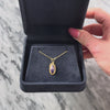 Antique Victorian 14k Yellow Gold Foil-Backed Amethyst Great Snake Pendant - Video showing the piece