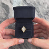 Vintage 18k Yellow Gold .51cttw Diamond Bold Sculptural Kite Ring - Video showing the piece