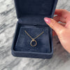 Vintage 10k Yellow Gold Adorable Blossom Band Charm / Pendant - Video showing the piece