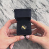 Estate 18k White Gold & 22k Yellow Gold [Custom Carat] Superb Waving Trio Ring - Video showing the piece