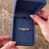 Antique Russian 14k Rosy Yellow Gold & Silver Old Mine Diamond Pearl Brooch / Pin