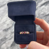 Estate 18k Yellow Gold 4.45cttw Pink Tourmaline Chic Oval Bezel-Set Bubble Band Ring - Video showing the piece