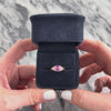 Estate 14k Yellow Gold 1.09ct Pink Sapphire Diamond Incredible Glittering Ring - Video showing the piece