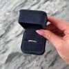Vintage Platinum Diamond Blue Sapphire Fabulous Hidden Detail Band Ring - Video showing the piece