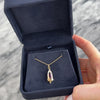 Antique Victorian 14k Yellow Gold Purple Glass Leafy Frame Charm / Pendant - Video showing the piece