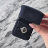 Vintage 14k White & Yellow Gold 4ct Star Sapphire .668cttw Diamond Chic Ring - Video showing the piece